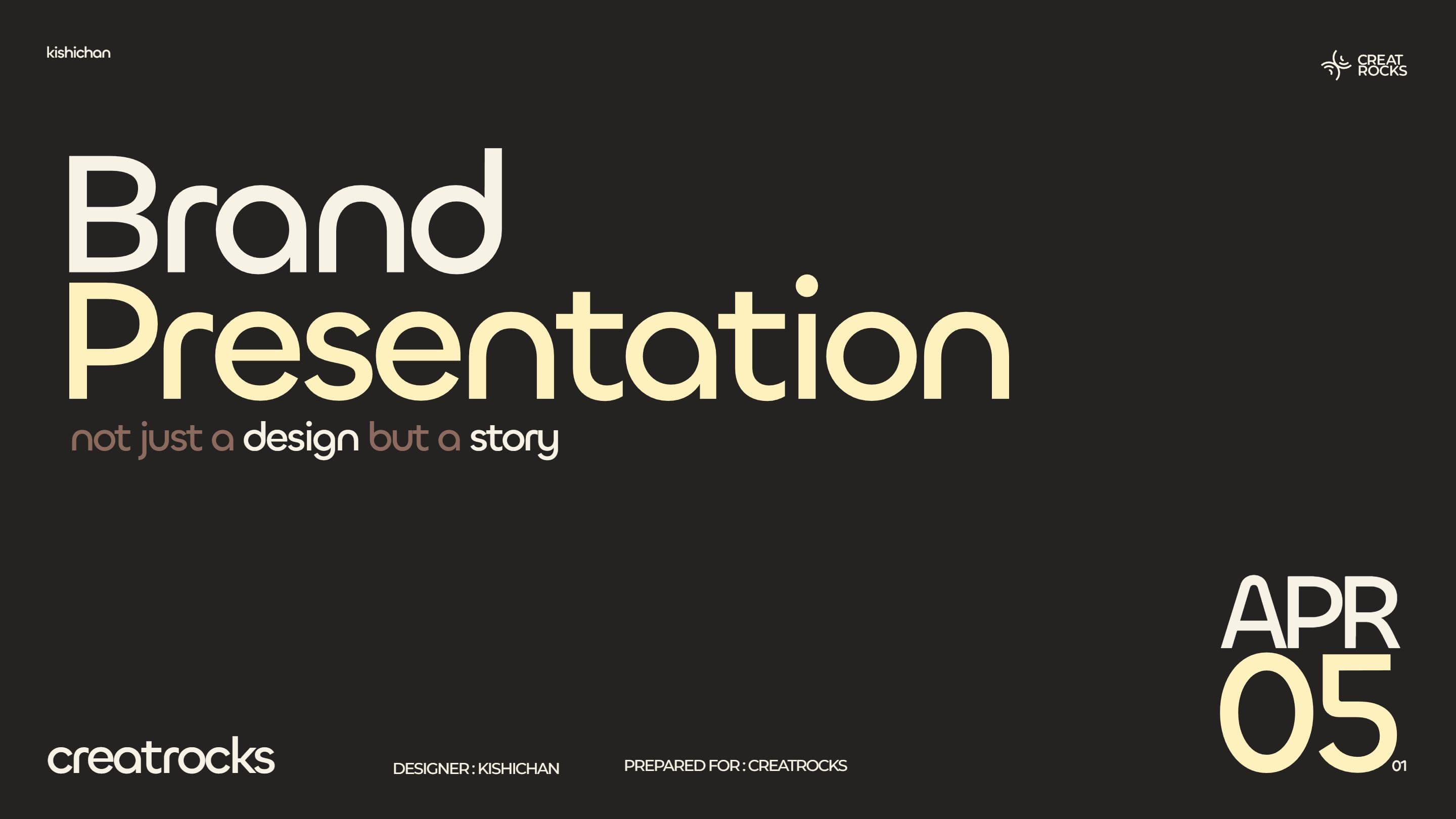 CREATROCKS - Brand Identity for Startups and Brands - Kivoro Creative Agency - Render 1
