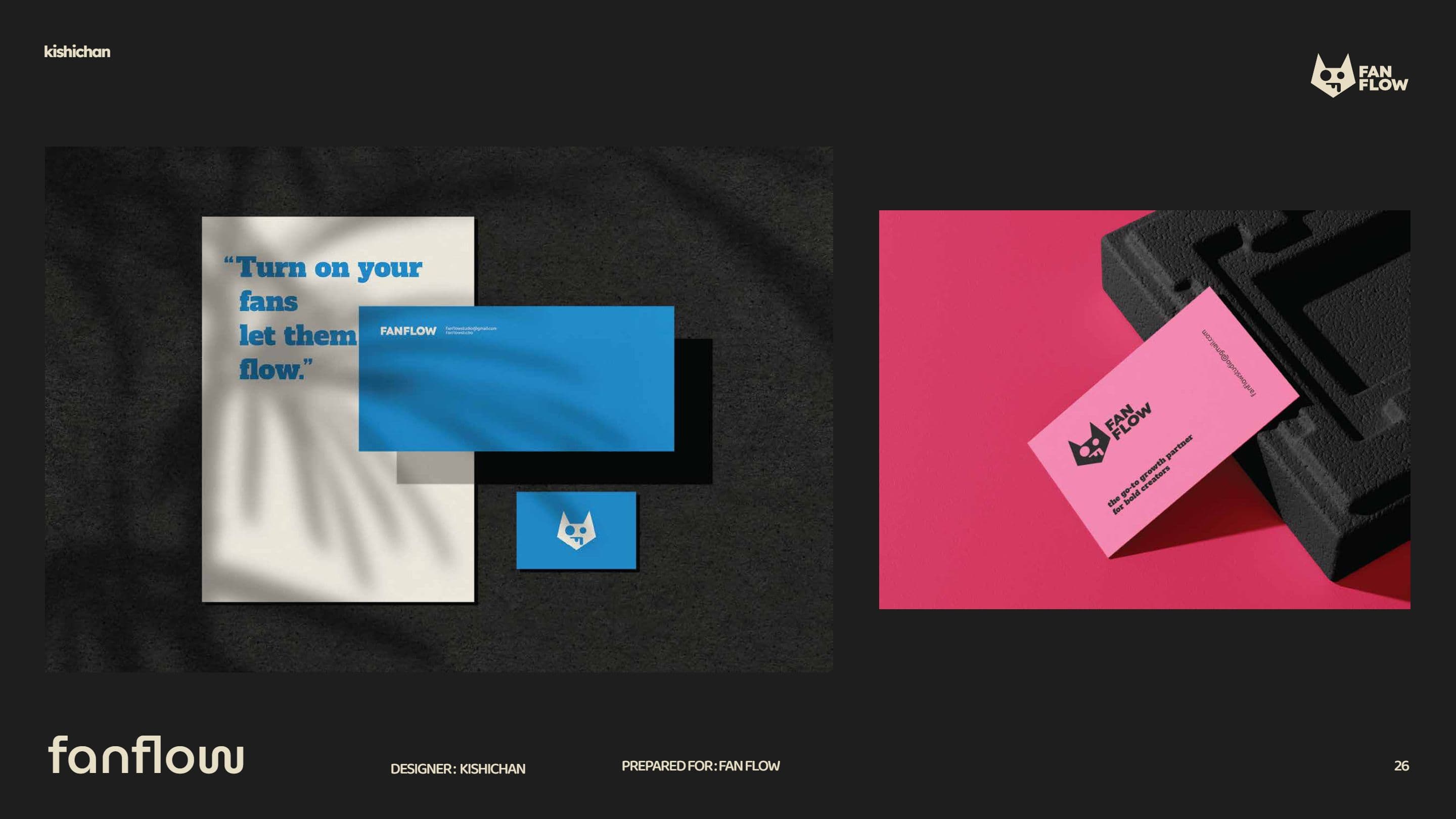 FANFLOW  - Brand Identity for Startups and Brands - Kivoro Creative Agency - Render 26