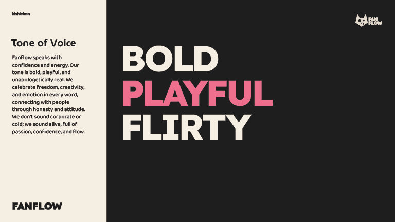 FANFLOW-GUIDELINES - Brand Identity for Startups and Brands - Kivoro Creative Agency - Render 14