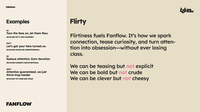 FANFLOW-GUIDELINES - Brand Identity for Startups and Brands - Kivoro Creative Agency - Render 17